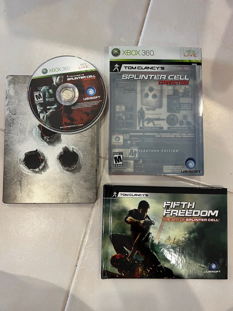 Splinter Cell Conviction Collectors Edition Xbox 360 Game