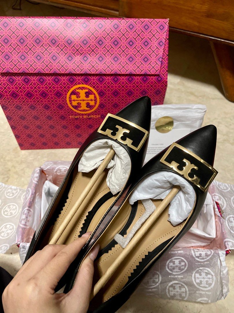 Tory Burch Gigi Pointy Toe Flat, Women's Fashion, Footwear, Flats