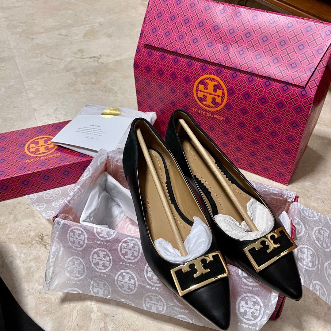 値下げ！未使用！TORY BURCH GIGI POINTY TOE FLAT Tory Burch Gigi Pointy Toe Flat, Women's Fashion, Footwear, Flats