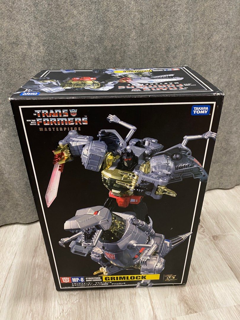 Transformers Masterpiece Grimlock MP-08 MP8 Dinobots Takara BIB ...