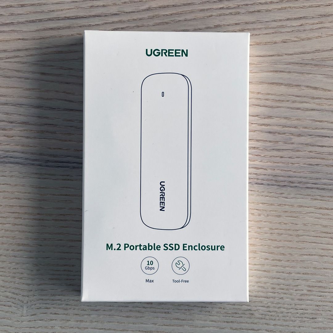 UGREEN M.2 Portable SSD Enclosure, Computers & Tech, Parts ...