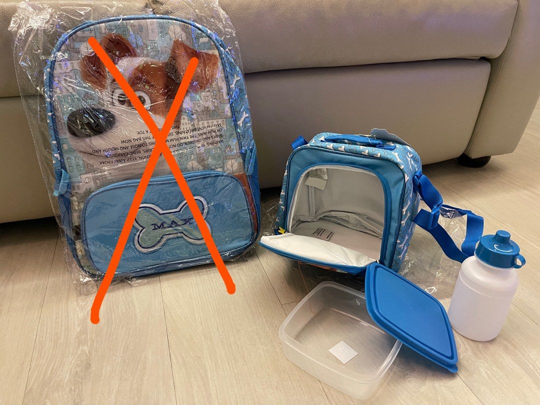 Secret life of cheap pets backpack and lunchbox