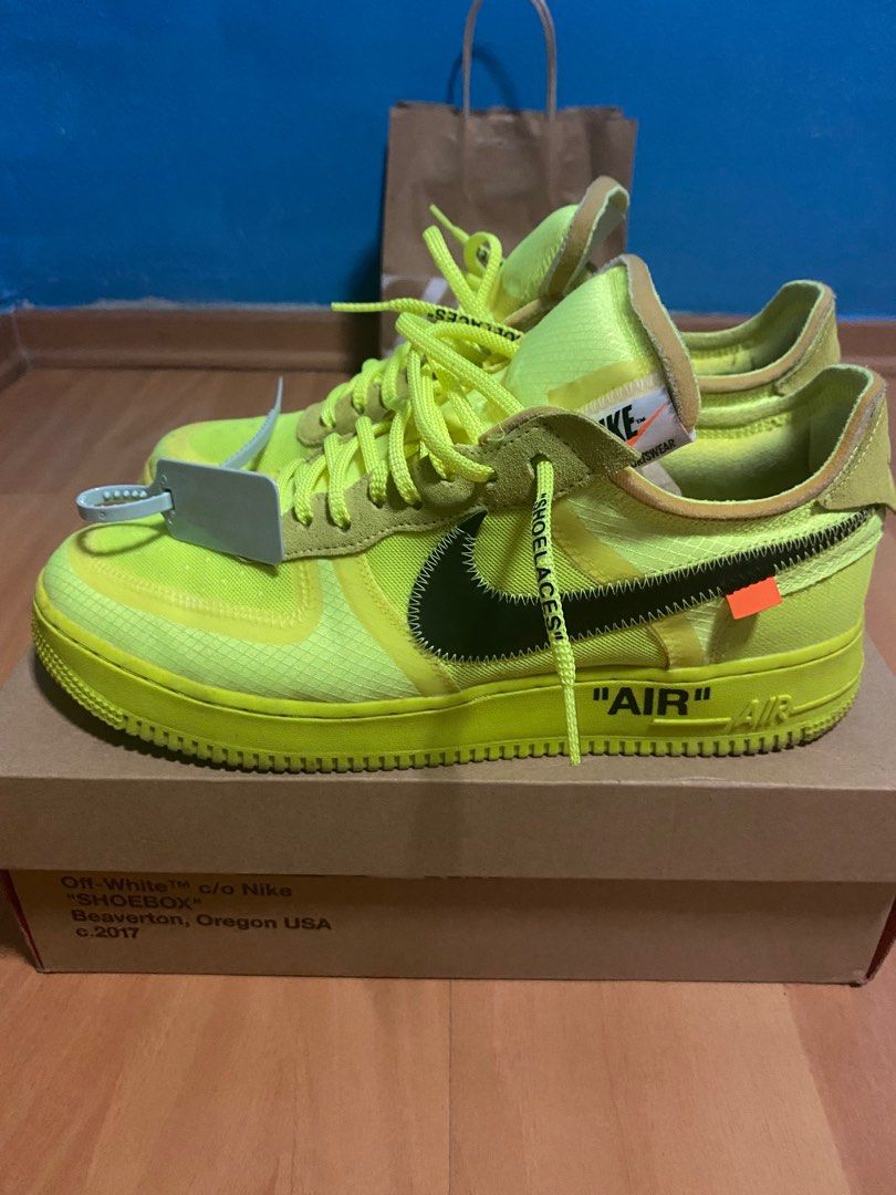 US 11 Nike offwhite Air Force 1