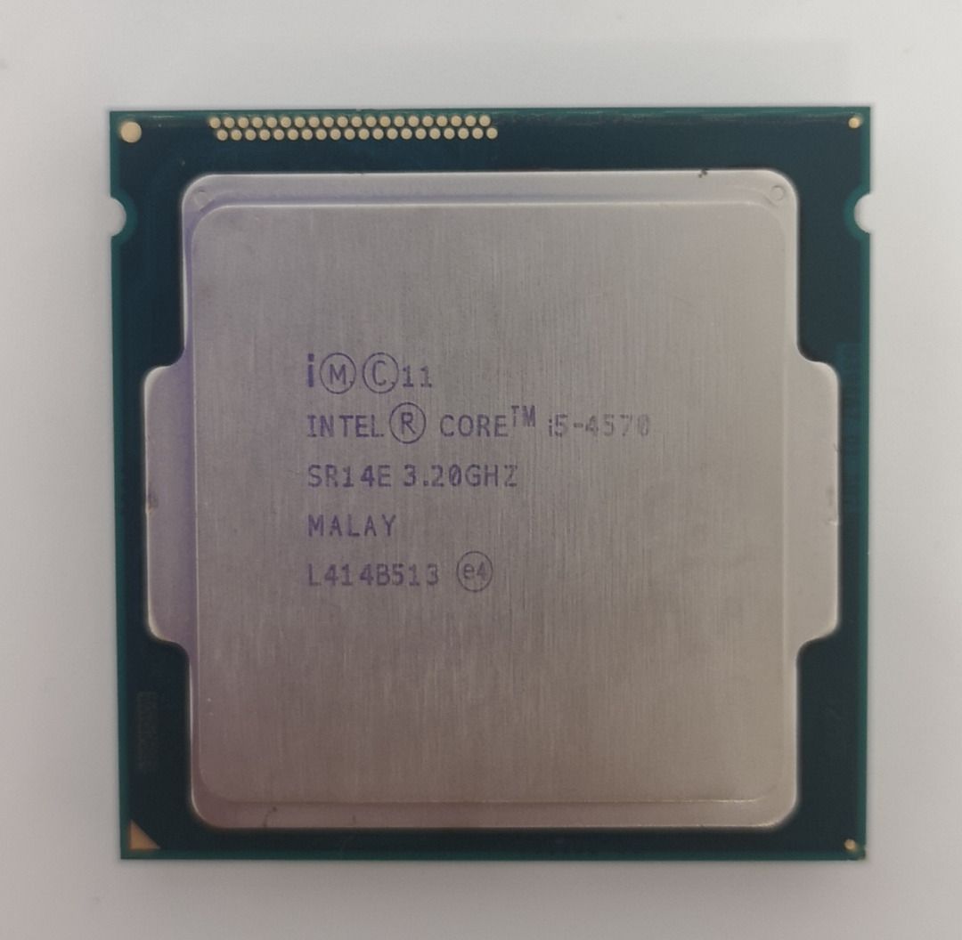 Used Intel® Core™ i5-4570 Processor / LGA1150 / 4 Core 4 Thread ...