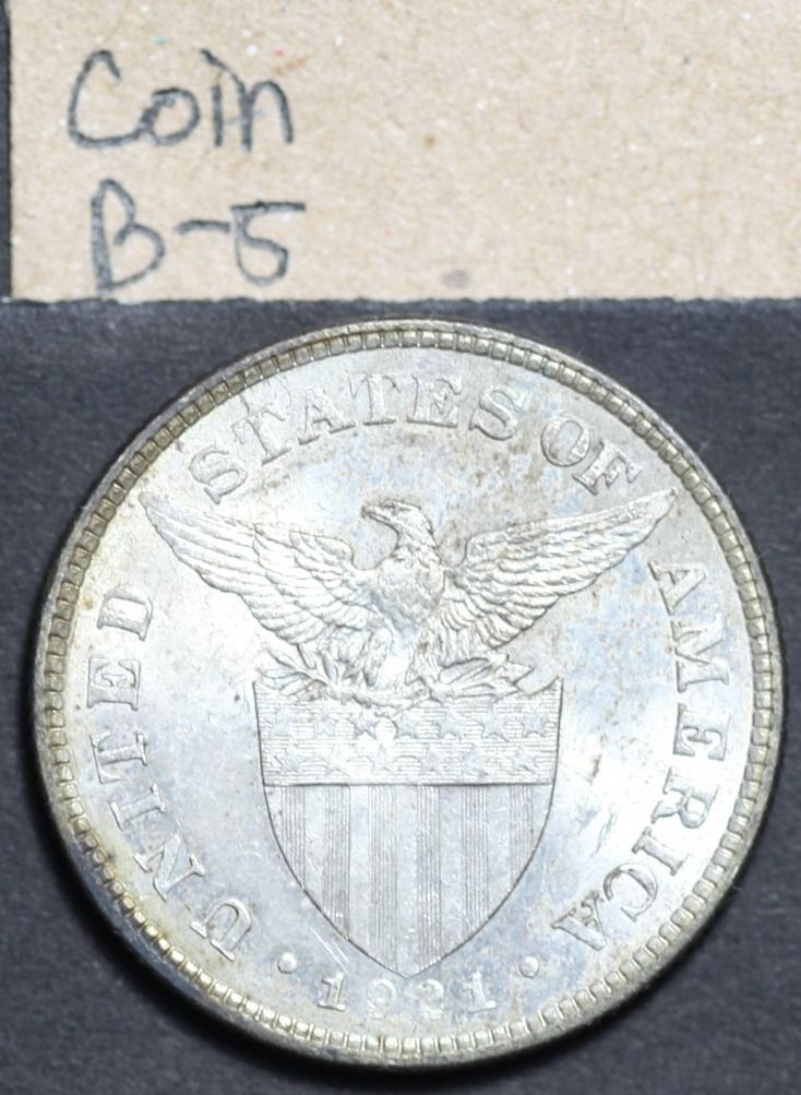 USPI Philippines 1921 S 50 Cents AU (Category: Currency) located in Dumaguete. Submitted by MelodyValuables (Listing ID 1205950116, Image 1). Description: USPI Philippines 1921 S 50 Cents AU Please check the Pictures carefully. You get exactly the coin you see in the picture. Feel free to browse through my Carousell to watch other coins and Bank Notes and don´t forget to click the FOLLOW button :) 💗 .