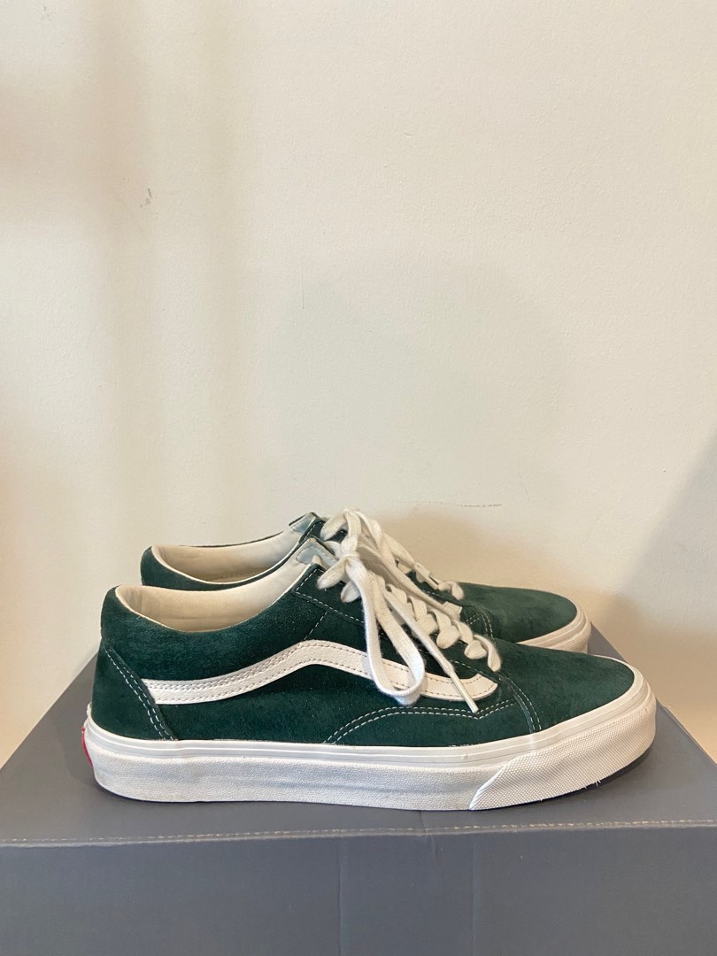 Green suede vans old skool new arrivals