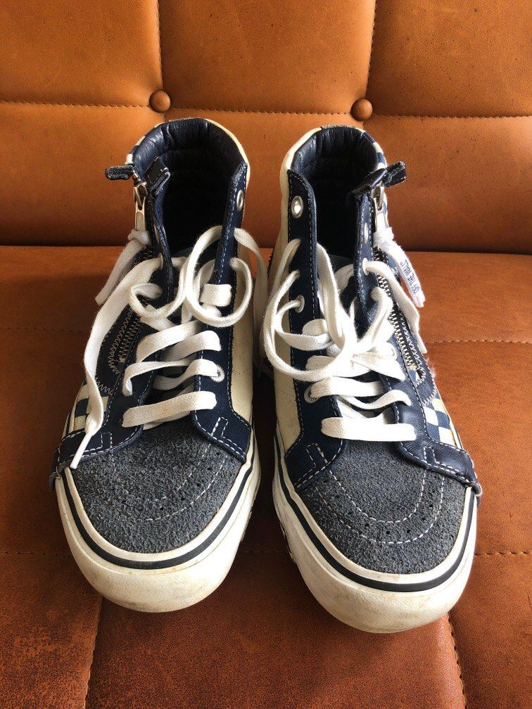 Vans sk8 hi cap white outlet