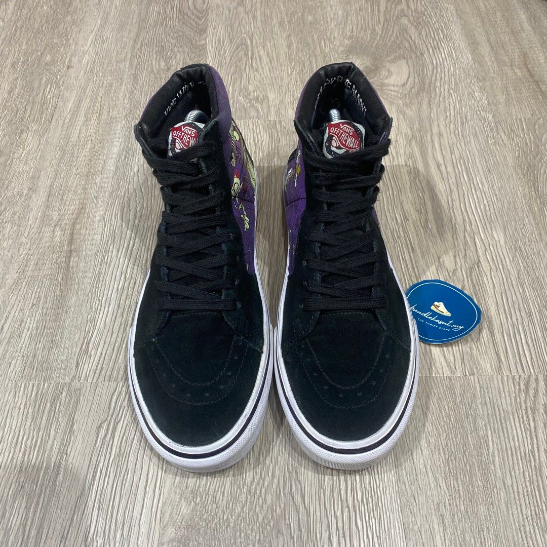 Vans sk8 hi on sale nightmare before christmas