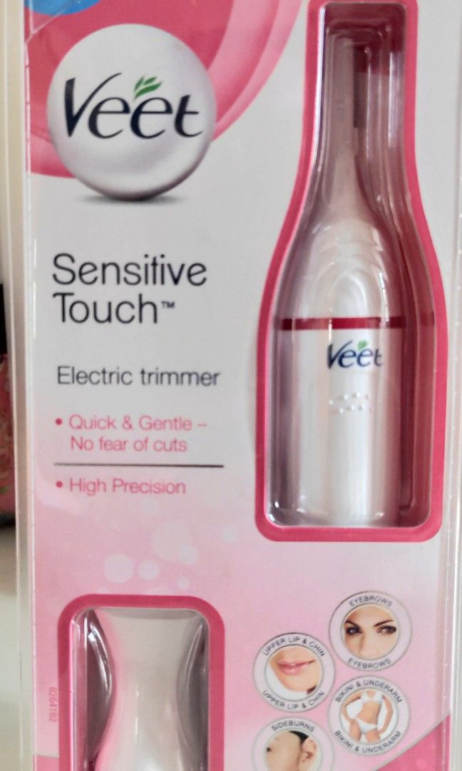 Veet sensitive touch electric trimmer, Beauty & Personal Care, Bath & Body, Hair  Removal on Carousell