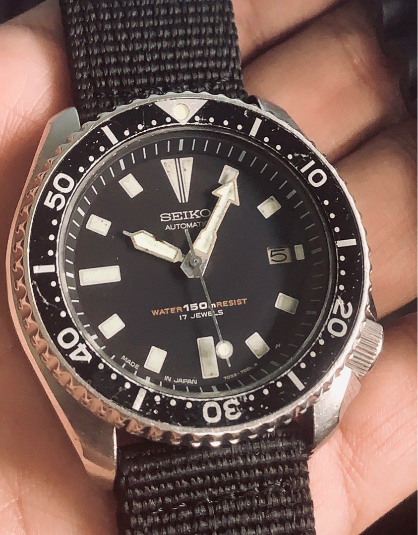 Vintage Seiko Diver Automatic 150m, Men's Fashion, Watches & Accessories,  Watches on Carousell