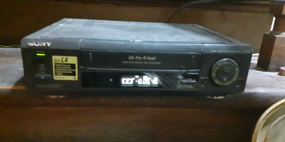 Sony VHS player and recorder, TV & Home Appliances, TV & Entertainment