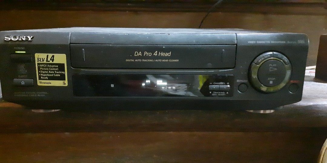 Sony VHS player and recorder, TV & Home Appliances, TV & Entertainment