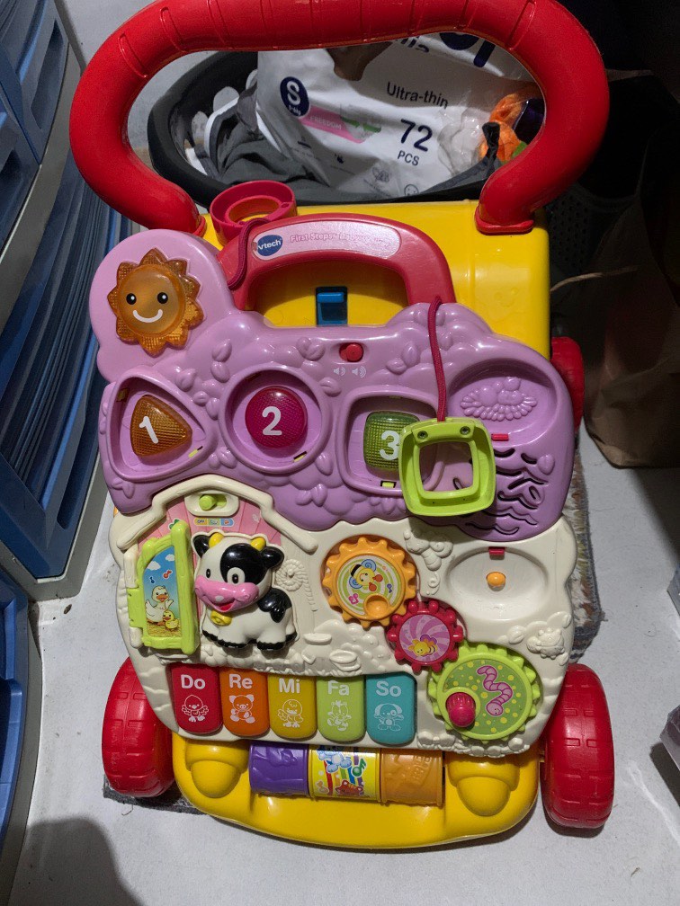 Vtech Walker Vtech Piano Push Walker : Learning Walker – IHUF