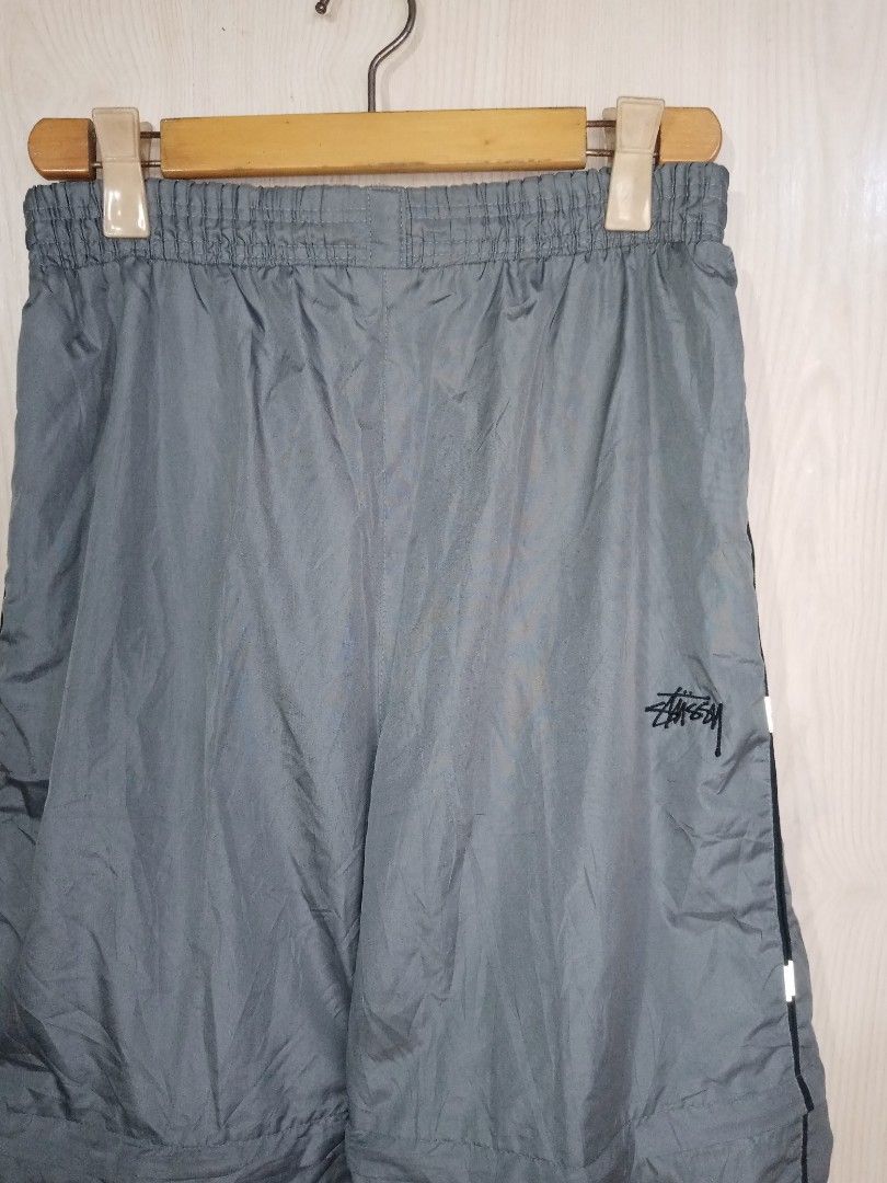 Vtg Stussy nylon zip off pants, Men's Fashion, Bottoms, Trousers on