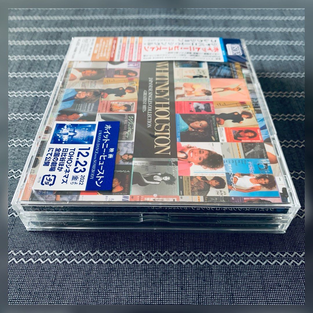 Whitney Houston Japanese Singles Collection Greatest Hits 2 CD + DVD