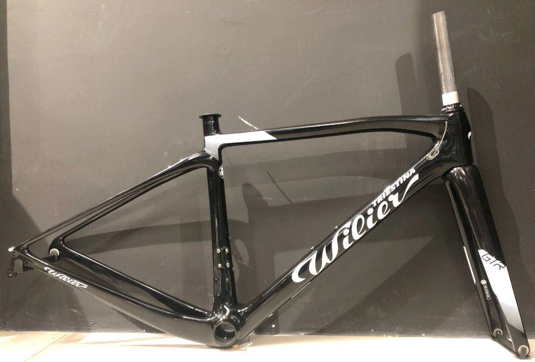 Wilier GTR Team Rim Black White Glossy Frameset