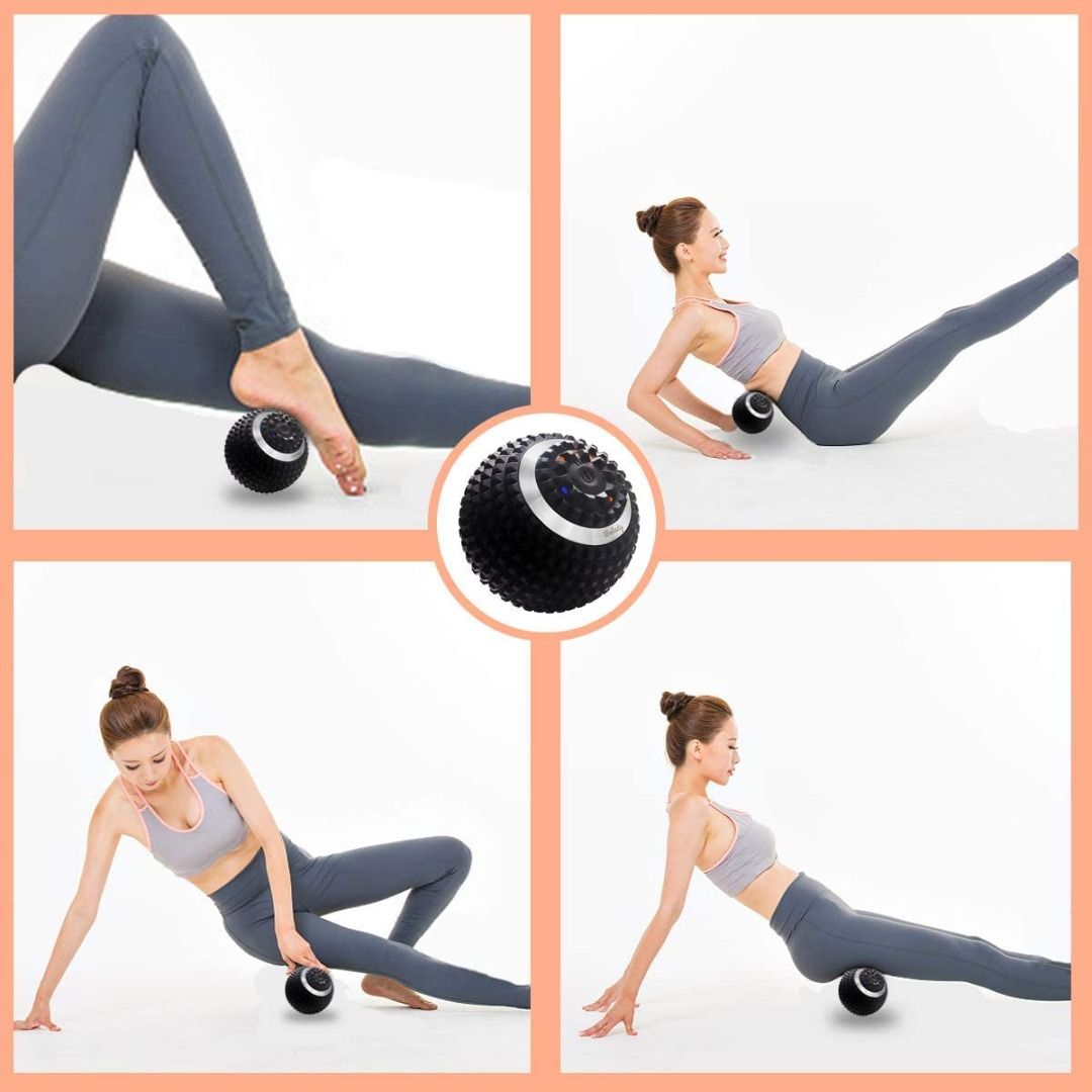 Wolady Massage Ball for Deep Tissue 4 Speed High Intensity Vibrating