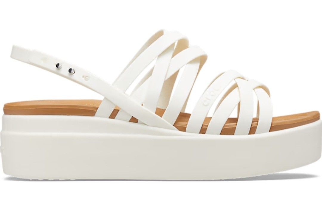 White low wedge sale