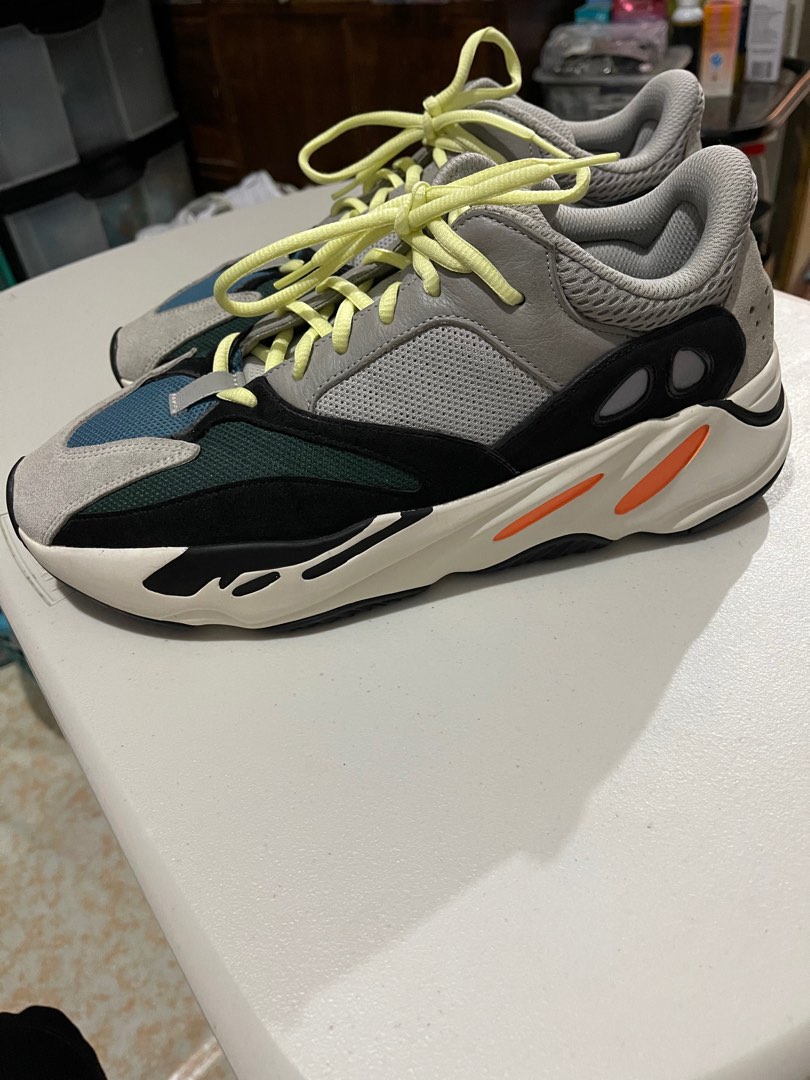 waverunner yeezy on feet
