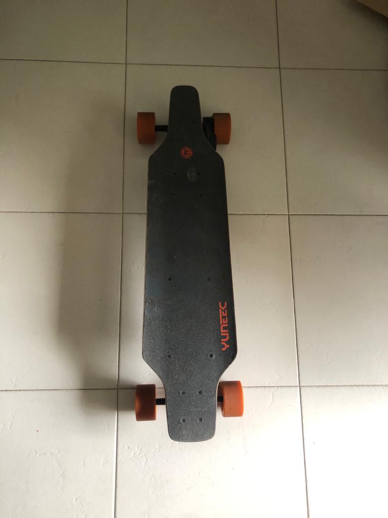 Longboard Skateboard Yuneec Länge: 91 cm, Breite: 24 cm, Höhe: 14,5 cm