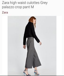 Zara Woman Grey Cullote