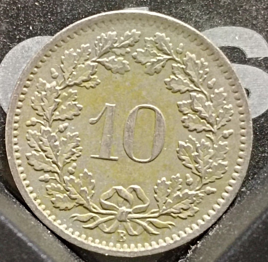 1967 瑞士法郎1毫, 興趣及遊戲, 收藏品及紀念品, 錢幣- Carousell