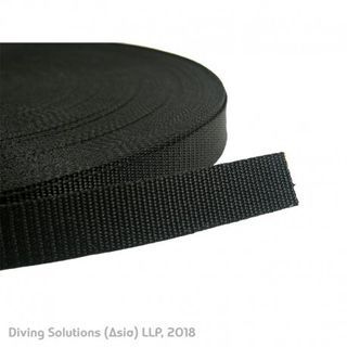 25MM WEBBING (BLACK)