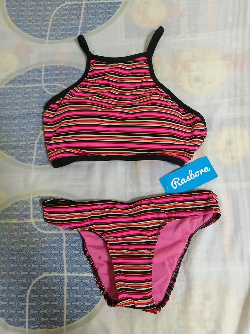 Bikini 2 Pièces Kechika - Taille 8 (haut Et Bas) - Imprimé Floral - Neuf Avec étiquettes