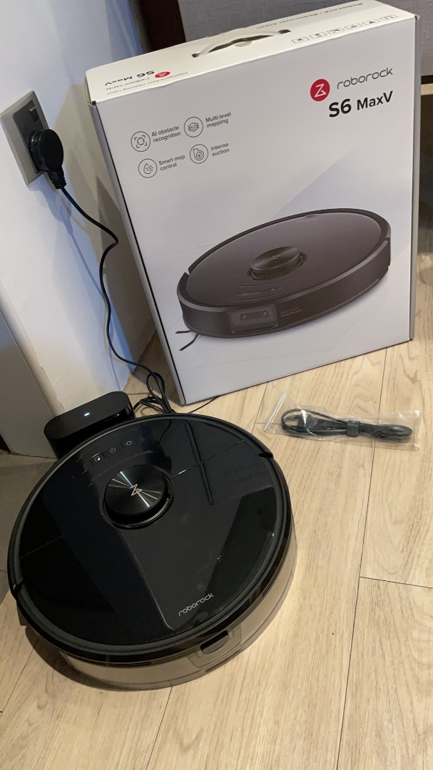 3642) Roborock S6 MaxV Vacuum Cleaner Dual Camera AIPowered Vision