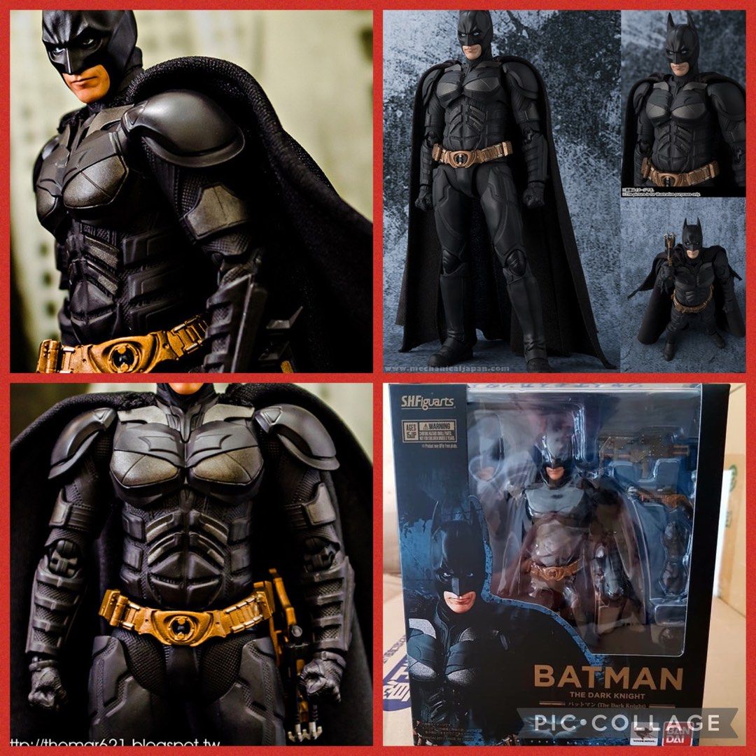 中古品 S.H.Figuarts THE DARK NIGHT ダークナイト バットマン