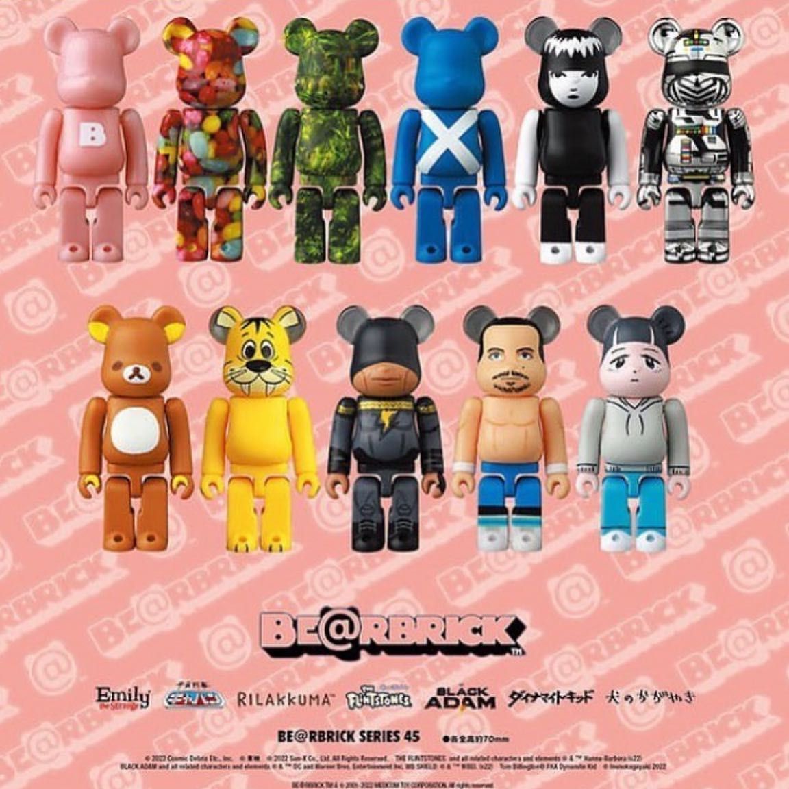 特價現貨】旺角店-日本🇯🇵 bearbrick series 45 100% 原盒be@rbrick