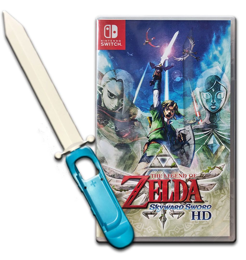 ⚔️ Joycon Sword for Zelda Skyward Sword, Video Gaming, Video