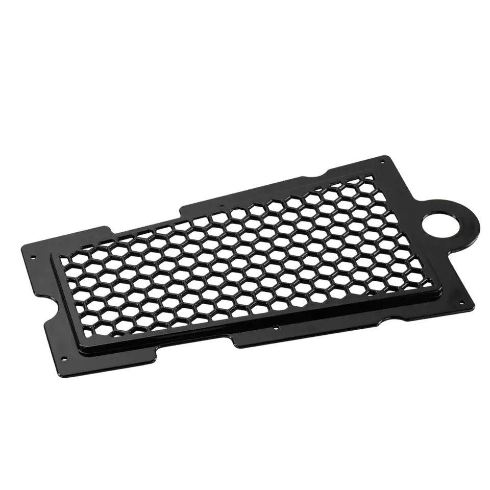 ABS Radiator Guard Mesh Grille Protection Cover For Harley Davidson Softail Street Bob