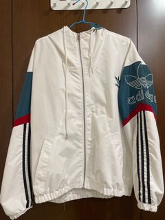 Adidas 三葉草風衣外套