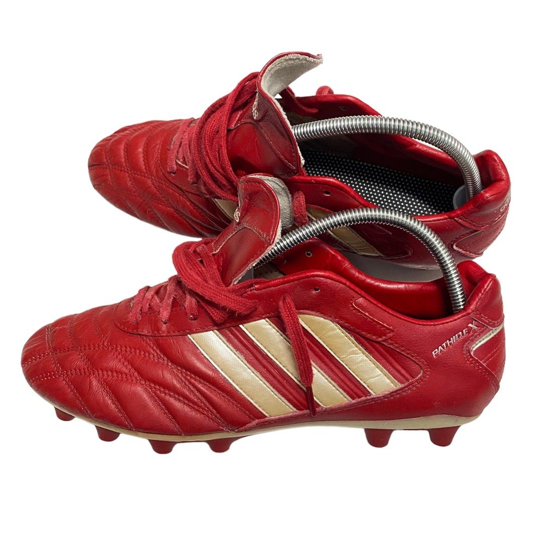 Adidas Pathiqe X Football Boots 9UK, Sports Equipment, Other Sports  Equipment and Supplies on Carousell