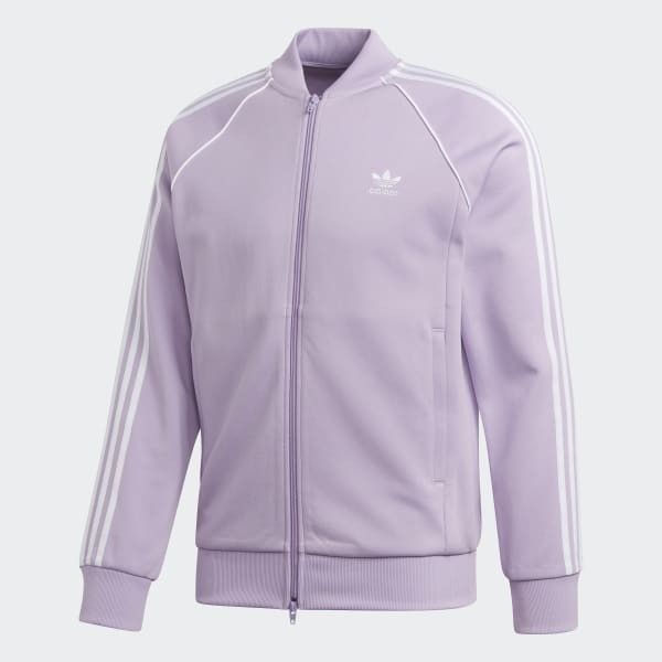 Purple track jacket discount