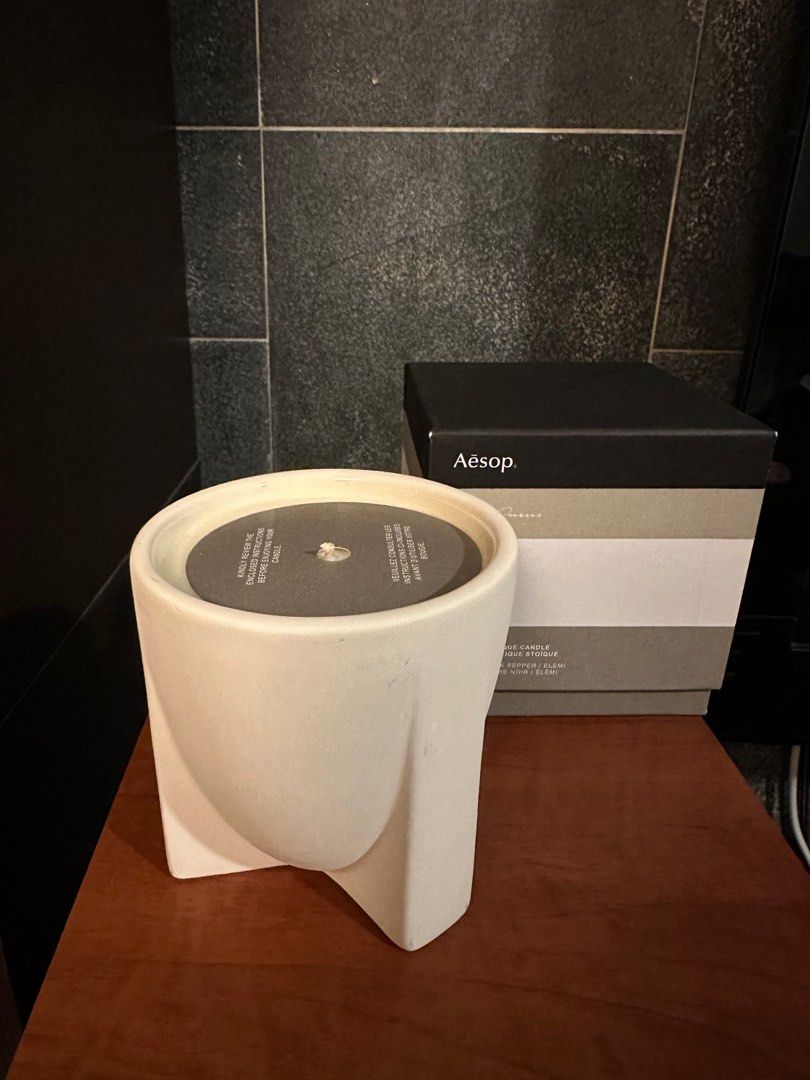 Aesop × Rick Owens キャンドル Rick Owens Aesop Medium Candle (240g