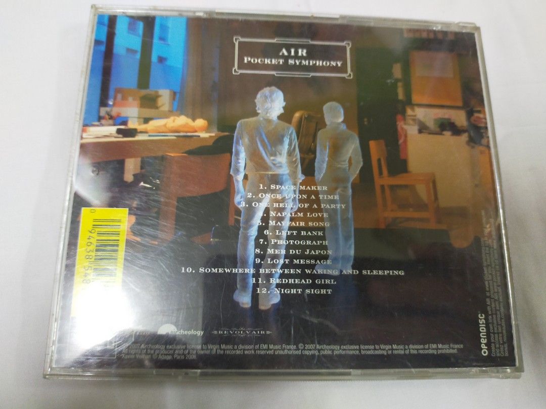 Air Pocket Symphony, Hobbies & Toys, Music & Media, CDs & DVDs on