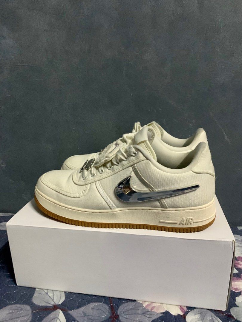 Nike air force hotsell travis scott sail