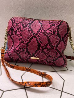 Aldo Multicolor Snake Sling Bag