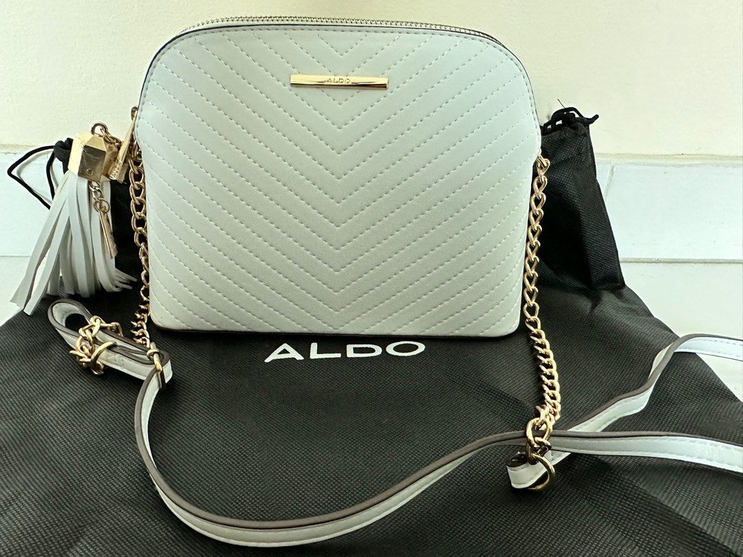Aldo sling bag in white, Women's Fashion, Bags & Wallets, Crossbody