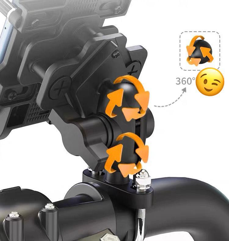 Anti Vibration Phone Holder, Motorcycles, Motorcycle Accessories on