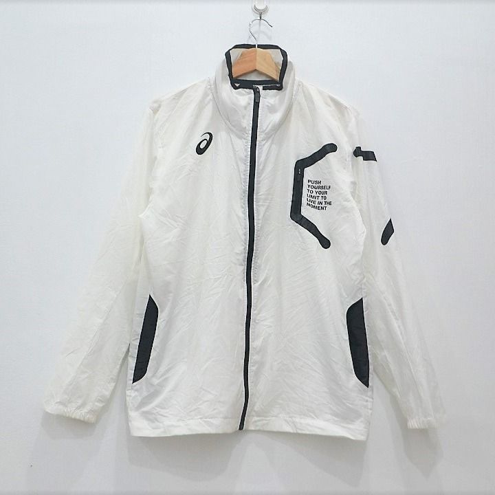 Asics Windbreaker Jacket White