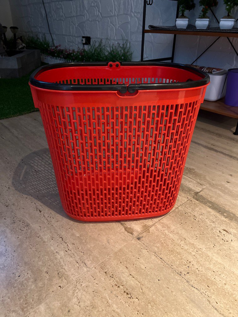 Assorted colour laundry baskets, Furniture & Home Living, Home