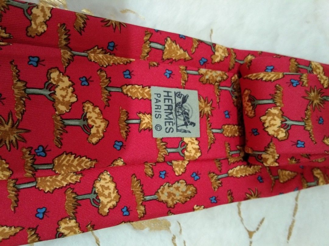 aut hermes necktie (Category: Luxury Bags & Wallets) located in Quezon City. Submitted by cocooo18 (Listing ID 1206107938, Image 1). Description: no issue😍😎😍.