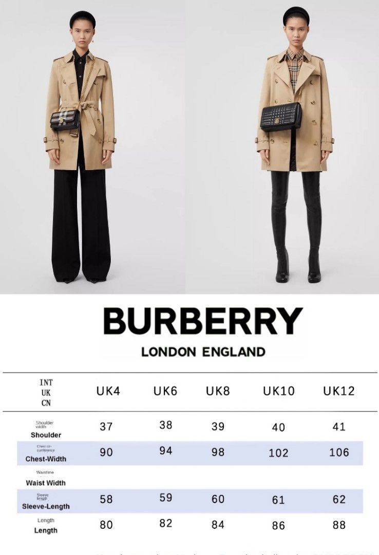 Ydmyg vejviser vigtigste Authentic Burberry Kensington Fit-Heritage Trench Ladies Short Trench Coat,  Women's Fashion, Coats, Jackets and Outerwear on Carousell