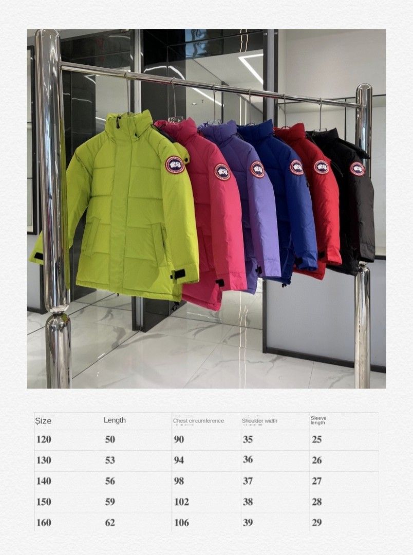 Authentic Goose Approach Candy Color Lightweight Children s Down Jacket Canada Goose Bright Color Series Women s Fashion Coats Jackets and Outerwear on Carousell