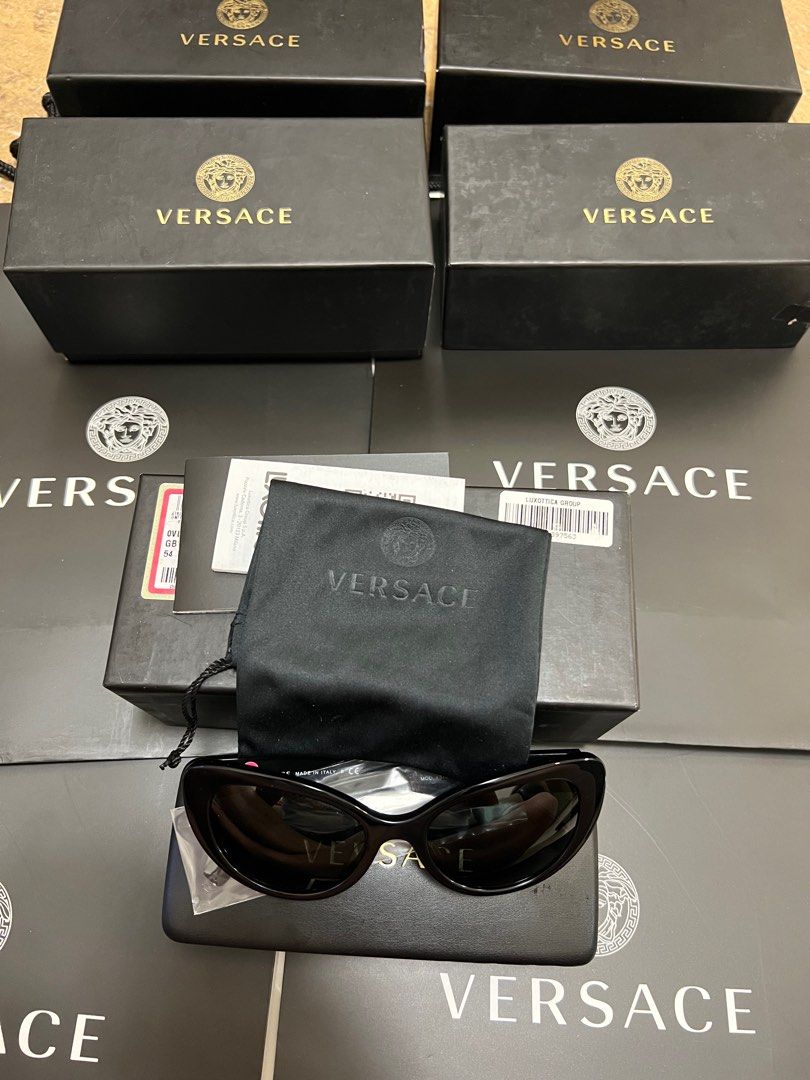 NEW VE4425U GB1/87 MEDUSA VERSACE SUNGLASSES MOD 4425U BLACK EYEWEAR VE  4425U | Versace sunglasses, Eyewear, Sunglasses