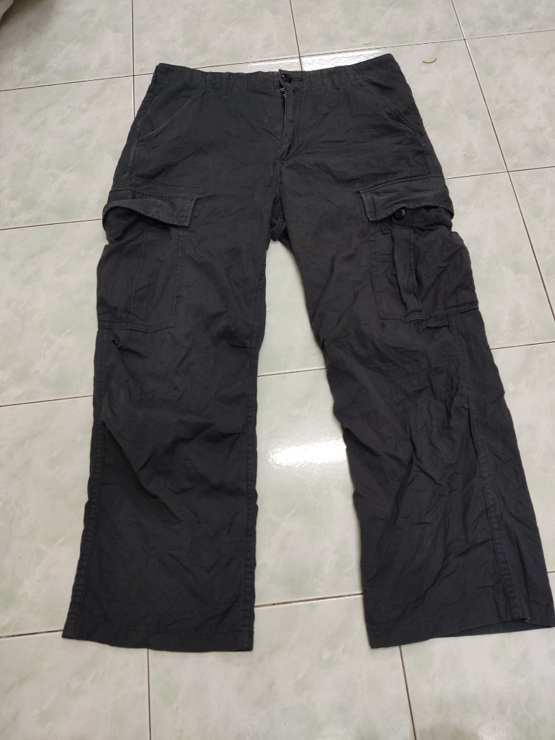 Avirex cargo, Men's Fashion, Bottoms, Trousers on Carousell