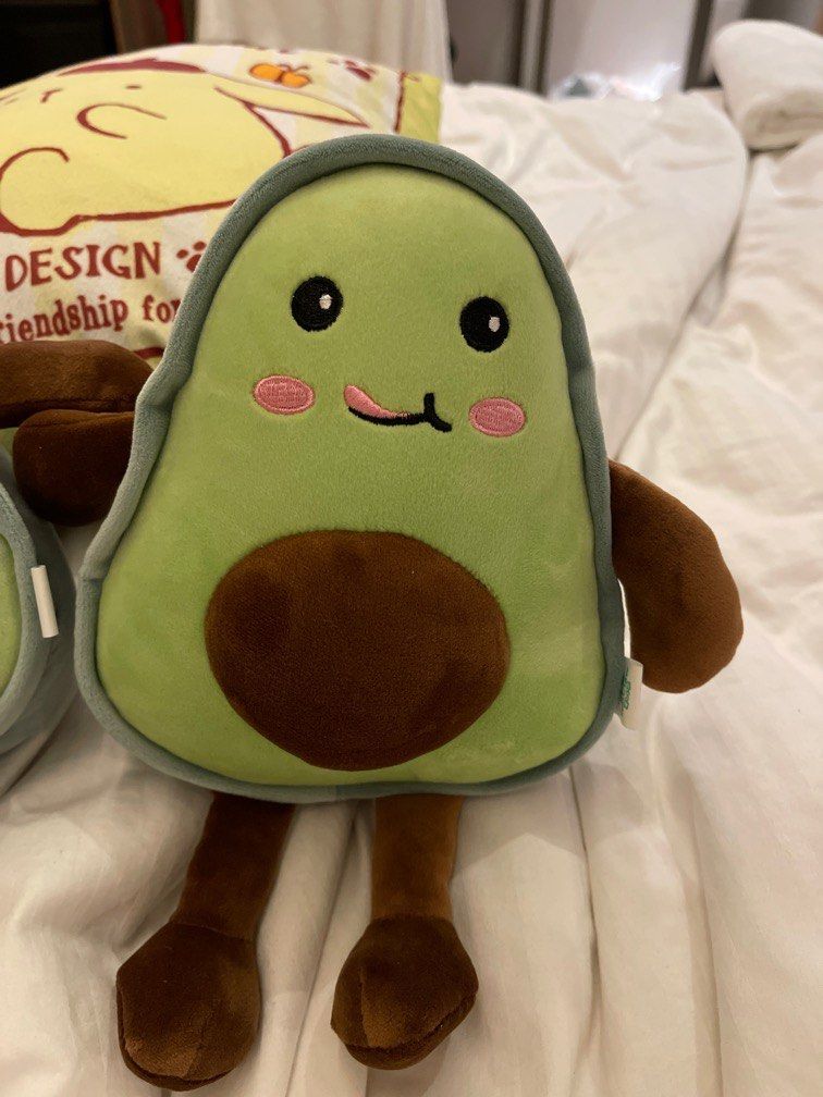 soft avocado plush